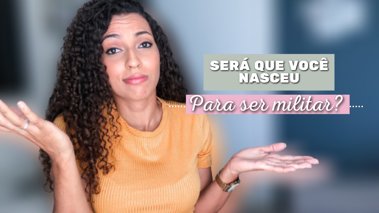 O QUE É SER MILITAR? | Como saber se você tem ou não vocação