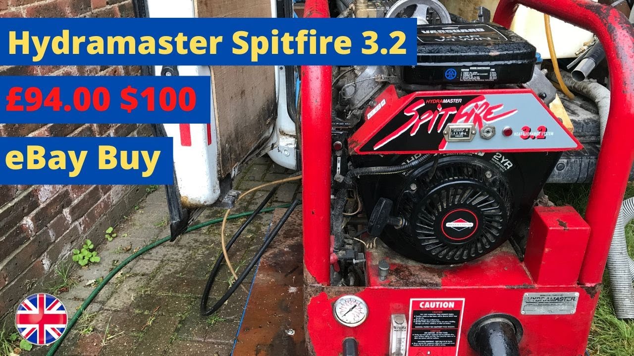 Hydramaster Spitfire 3.2 Bargain On eBay £94 $100