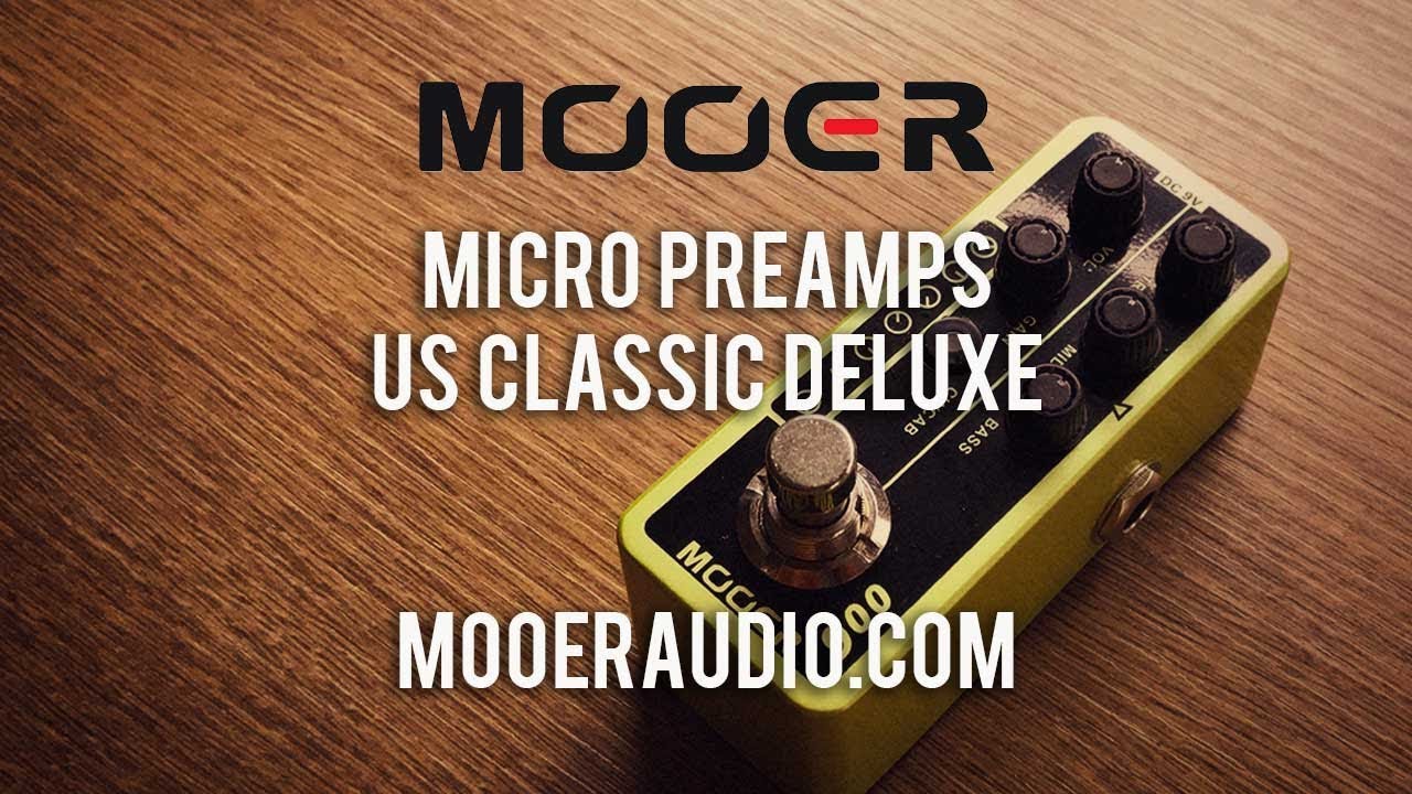MOOER: Micro Preamp US CLASSIC DELUXE