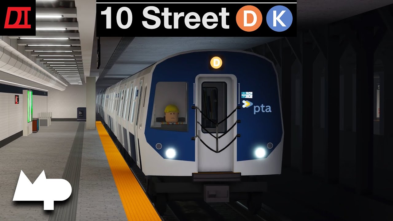 Roblox PTA | Railfanning at 10 Street