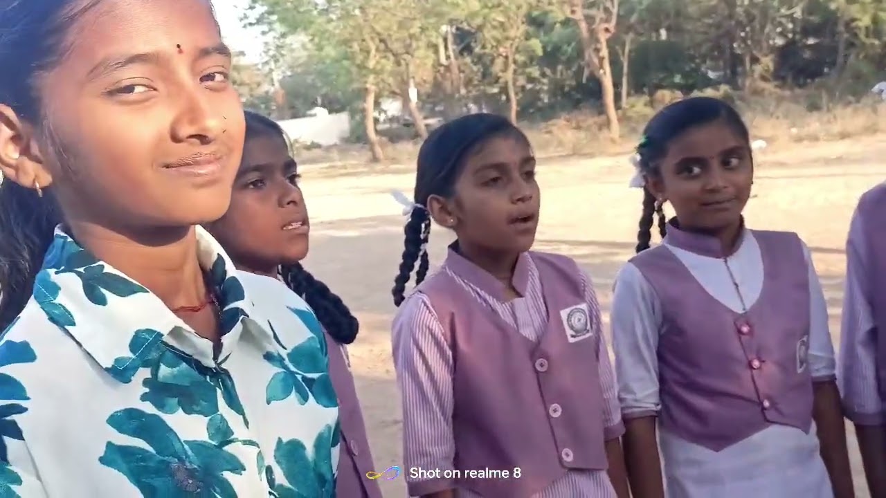 National anthem sings by Balvatika students✨#kids #school 