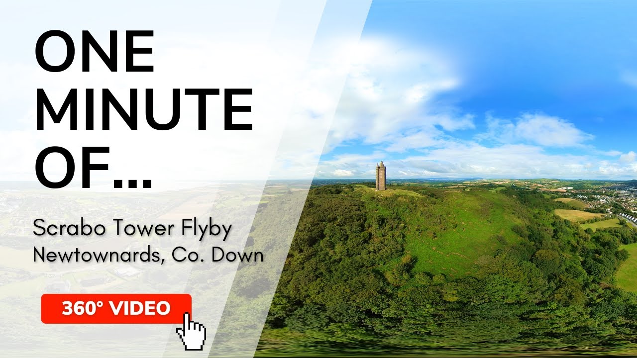 Scrabo Tower Flyby