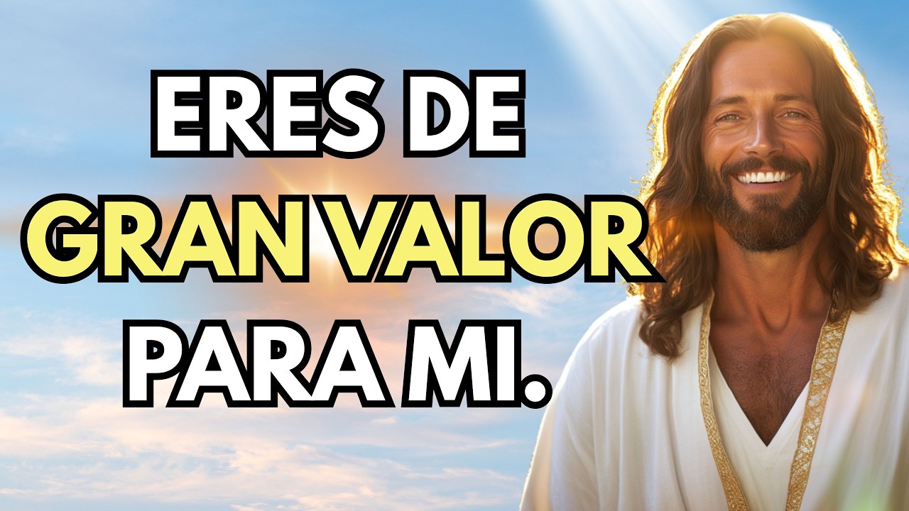 DIOS TE DICE, ERES MÍA, MÍO, TE ABRAZO CON CARIÑO, VALES MUCHO PARA MI | Dios Es Bueno