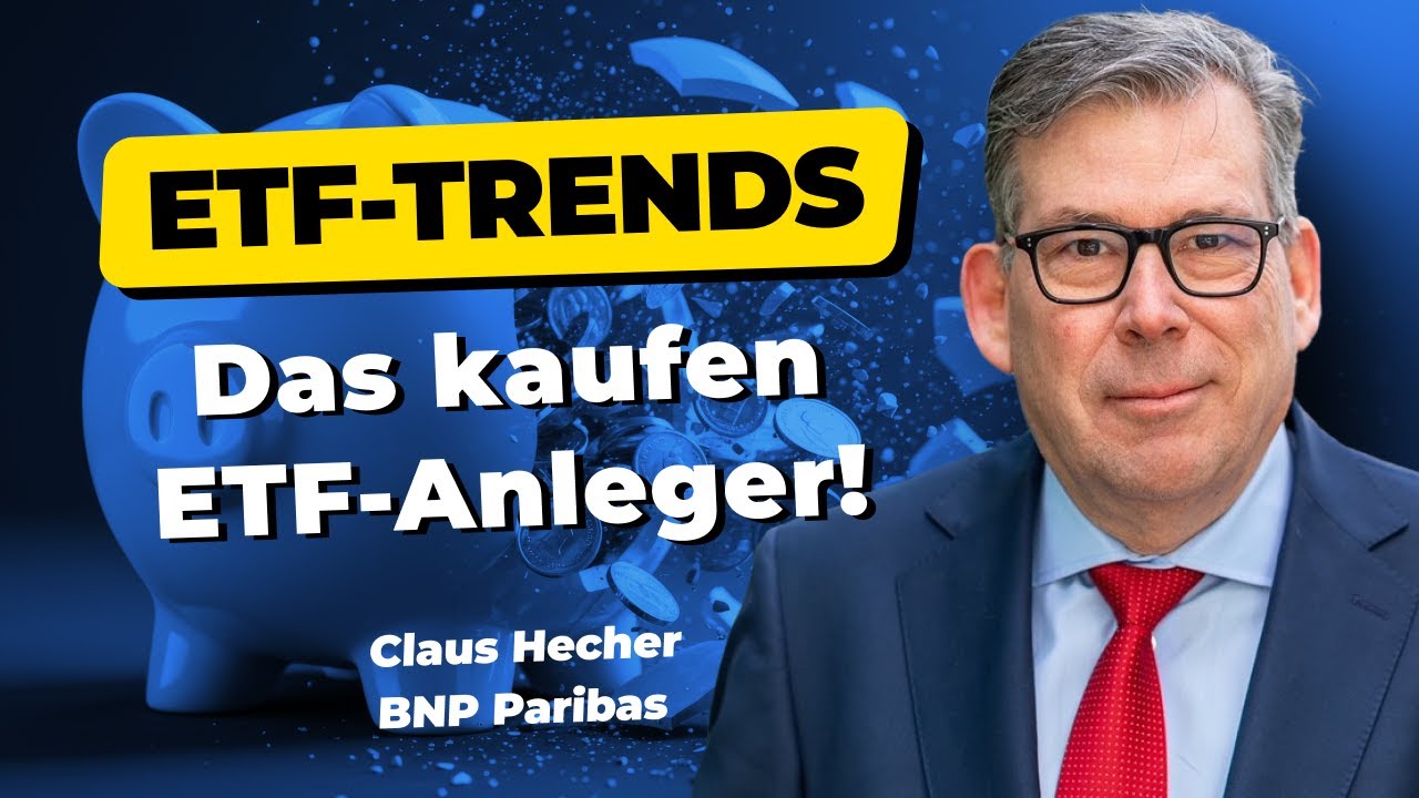 ETF-Trends im 1. Halbjahr 2025 &ndash; Wohin flie&szlig;t das gro&szlig;e Geld? Was kaufen ETF-Profis? | extraETF