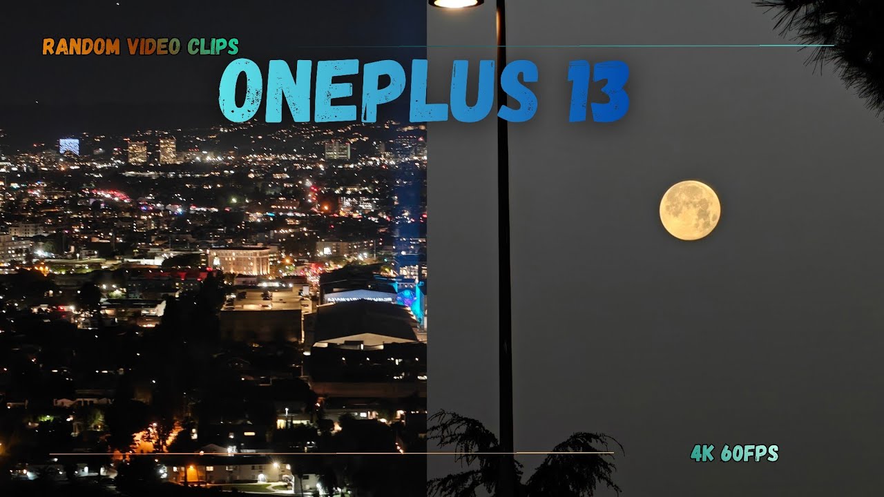 OnePlus 13 Random B-Roll Clips - 4K 60fps
