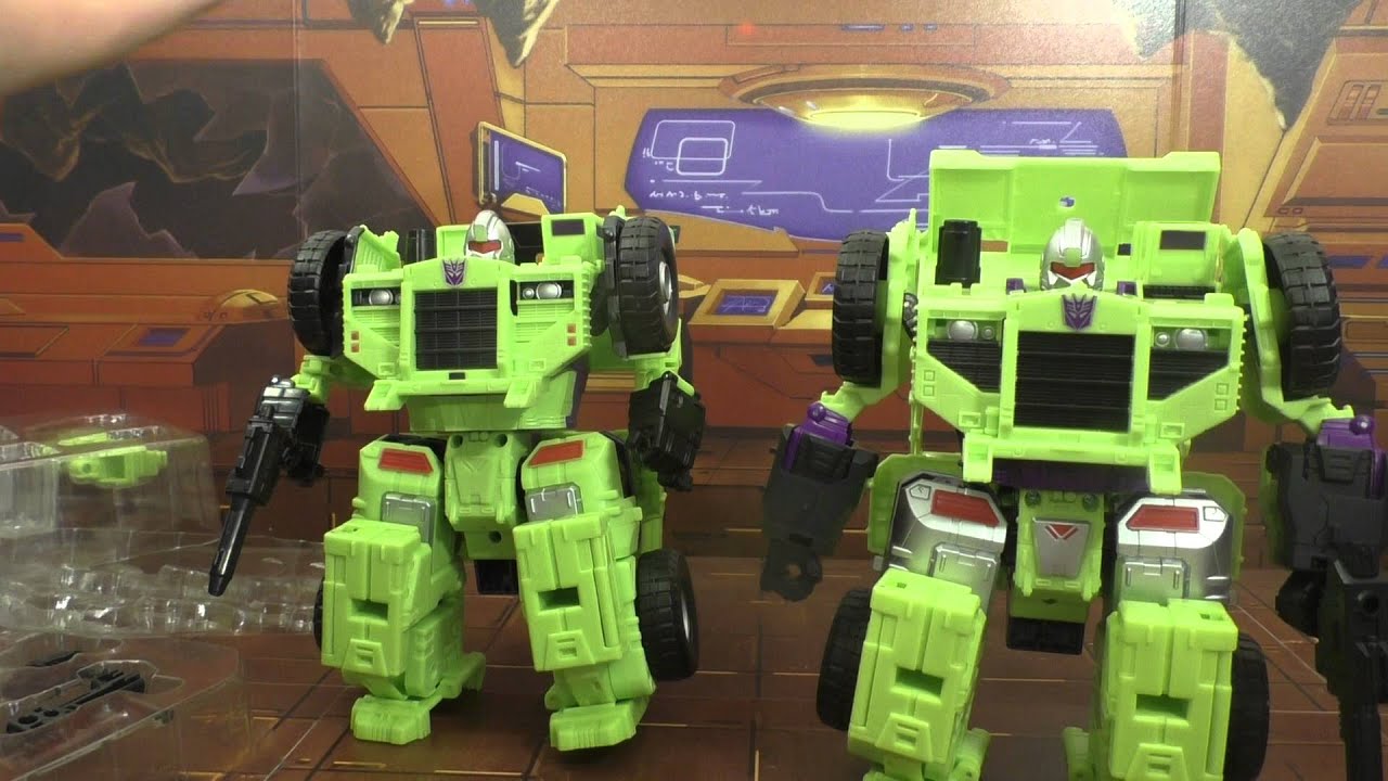 Transformers review Perfect Effect - 07 Devastator upgrade kit