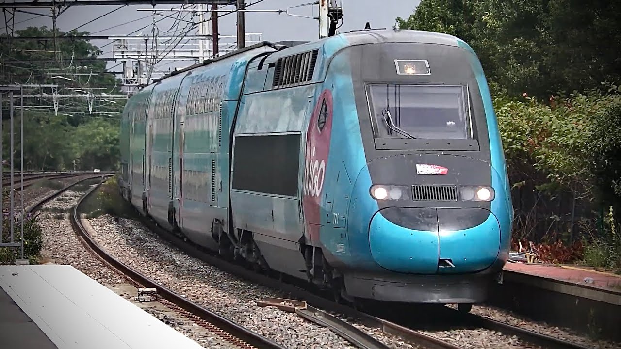 Trains at Le Vert de Maisons 24/07/25