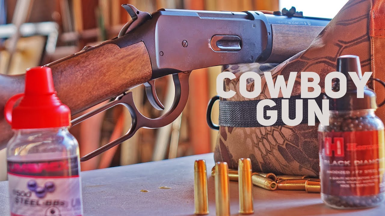 Umarex Legends Cowboy Rifle FULL REVIEW - Lever Action Co2 BB Gun