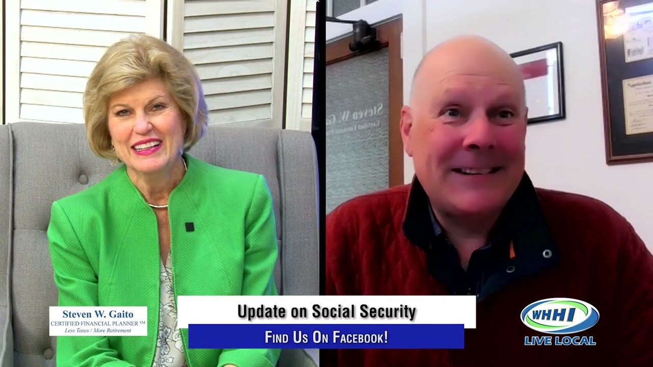 TALK OF THE TOWN | Steve Gaito: Update on Social Security | Certified Financial Planner | WHHITV