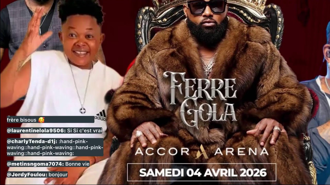 Ferre Gola Accor Arena ba empire du mal baza na matanga po na visa.🤪
