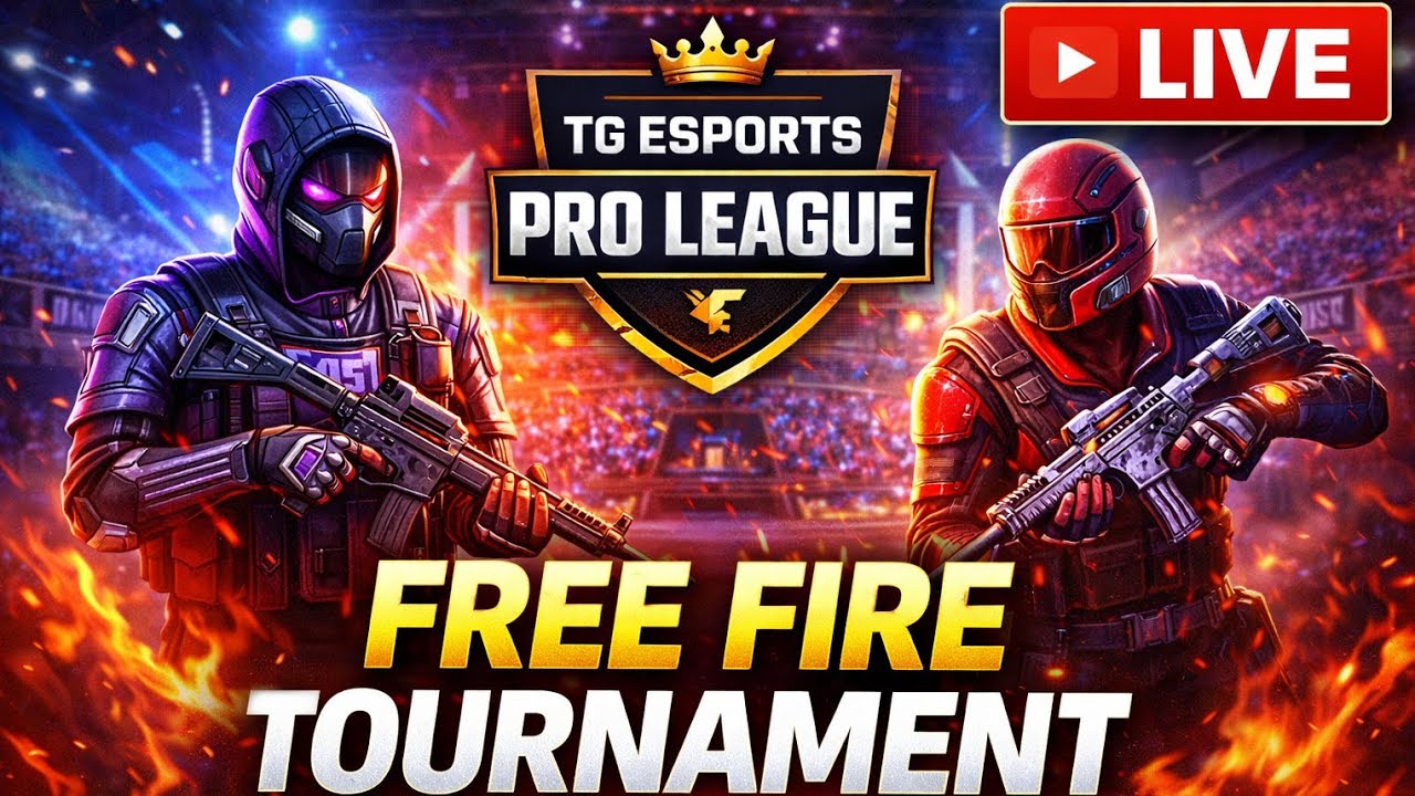 Free Fire Tournament Live 😱 TG ESPORTS PRO LEAGUE 