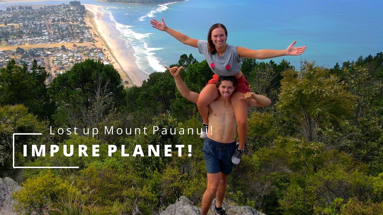 Lost up Mount Pauanui!