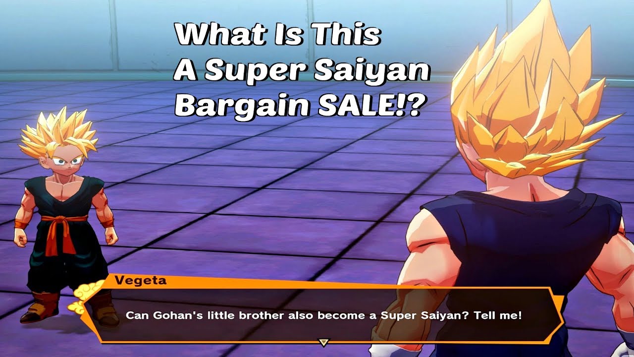 Dragon Ball Z: Kakarot - Gohan & Vegeta Reaction To Goten & Trunks Turning Super Saiyan