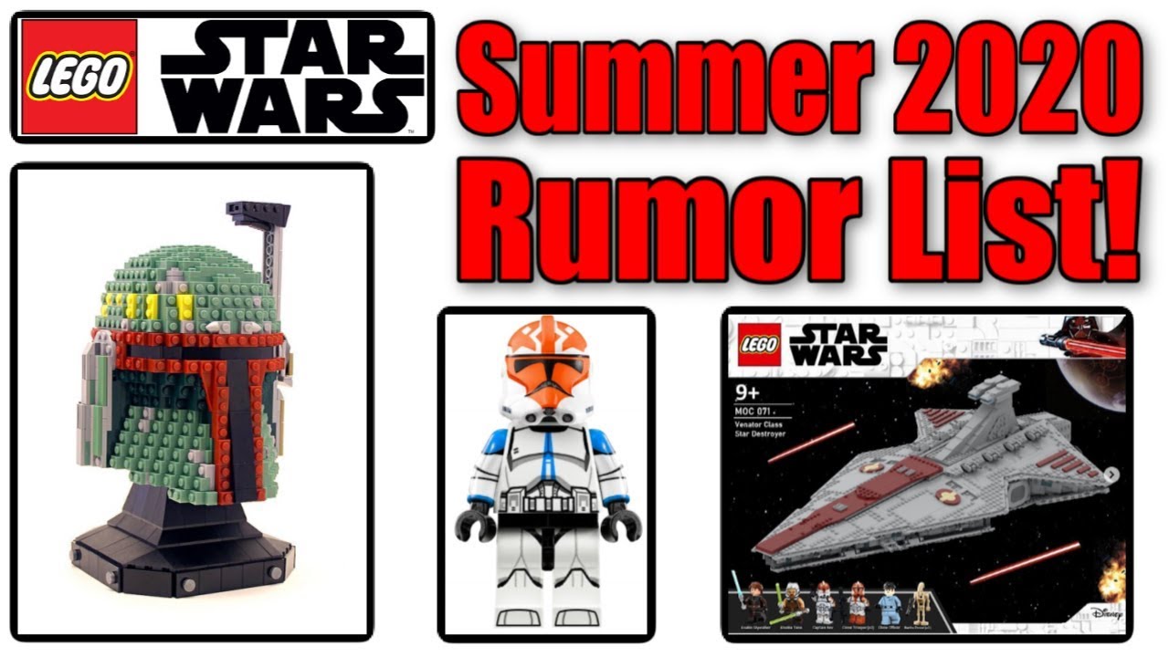 LEGO Star Wars Summer 2020 Set Rumor List!