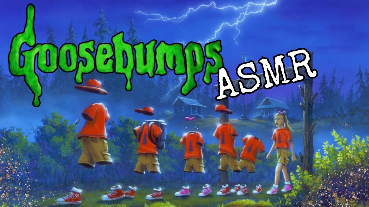 ASMR Reading Goosebumps Ghost Camp Part 1 of 2 || Audiobook || Layered Sounds || Summerween