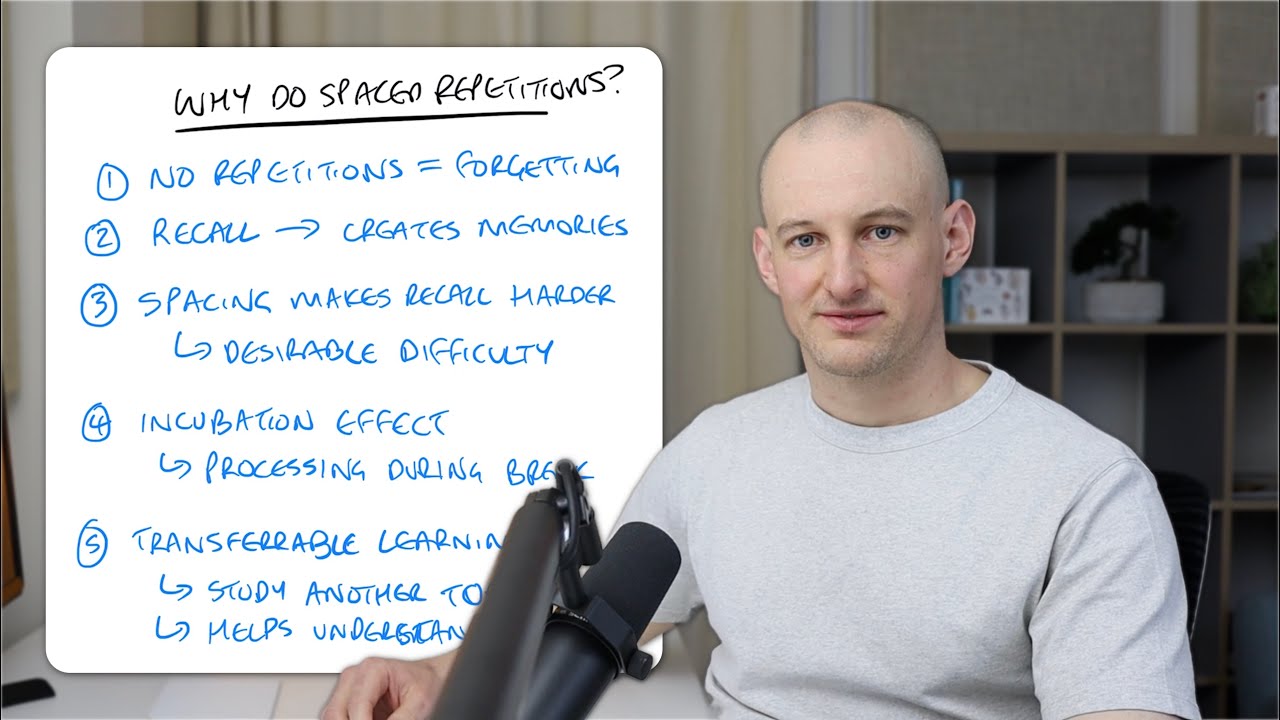 How To Do Spaced Repetitions - The Only Way To Retain What You Study Long-Term