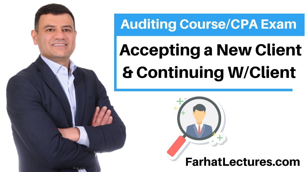 Accepting a Client and Performing Initial Audit Planning | Auditing and Attestation | CPA Exam