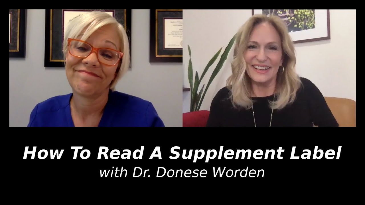 Как читать этикетку на пищевой добавке с доктором Донесом Уорденом, NMD | Регина Мередит