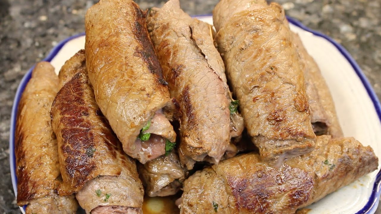 Delicious Braciole just like Nana Petosa's (My mom's recipe)