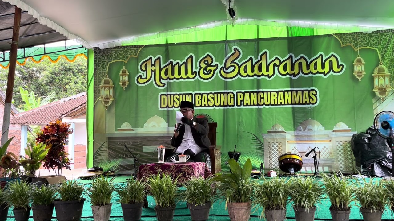 Pengaosan Bp  KH toha mansur 