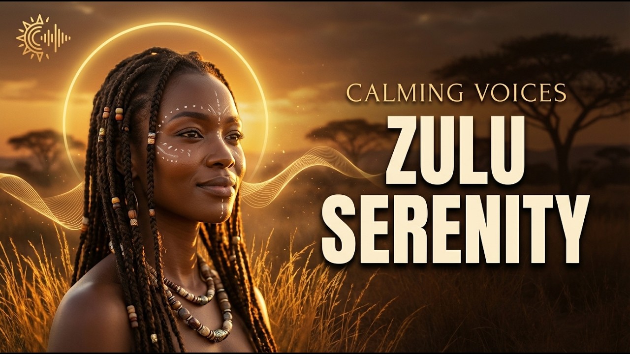 ZULU Serenity 🌿 Calming African Vocal Music for Deep Peace | Healing Harmonies + Soft Tribal Ambient