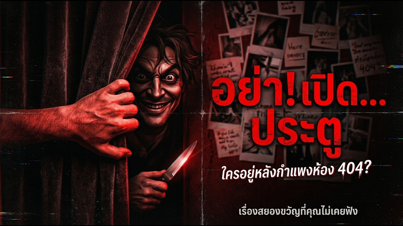 ความลับหลังกำแพงห้อง 404 ที่คุณไม่อยากรู้: เรื่องเล่าสยองขวัญ