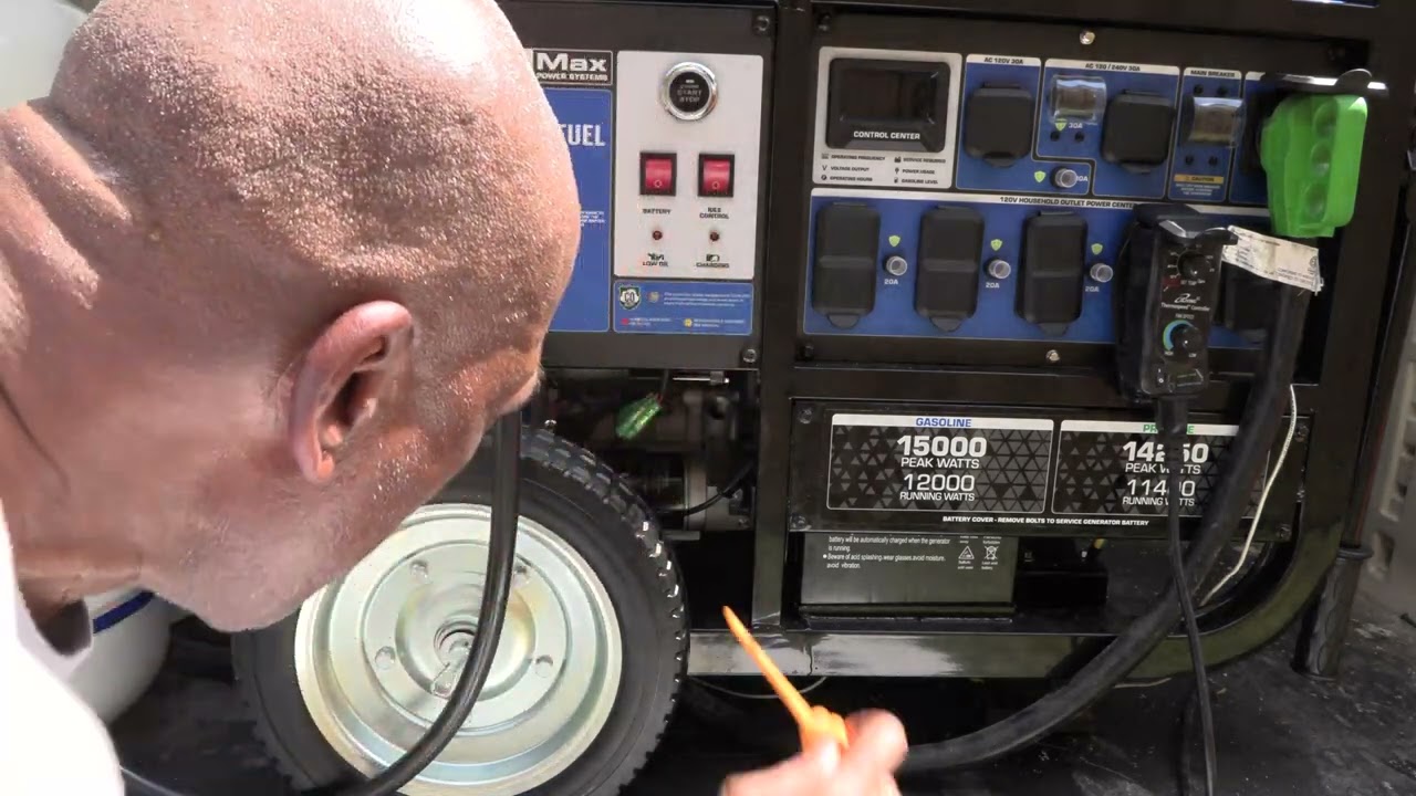 DuroMax XP15000HX Break In and Oil Change 091424