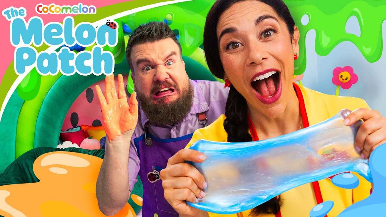 Squishy Slime with Ms. Appleberry - Learn the 5 Senses | The Melon Patch - Videos For Kids