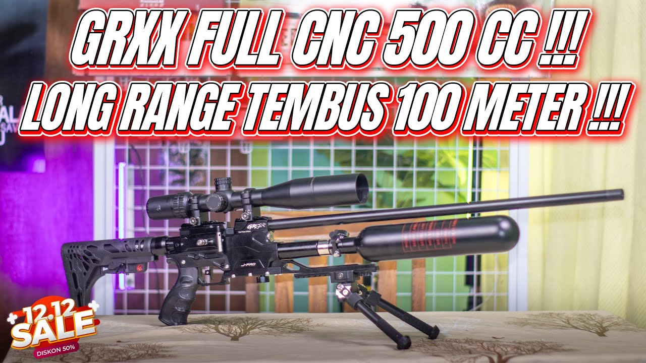 AKURASI 100m  DILIBAS 🔥❗GRXX SPECIAL LONGRANGE TERBARU BY JPRO INDONESIA || UNIT FULL CNC TERBARU !!