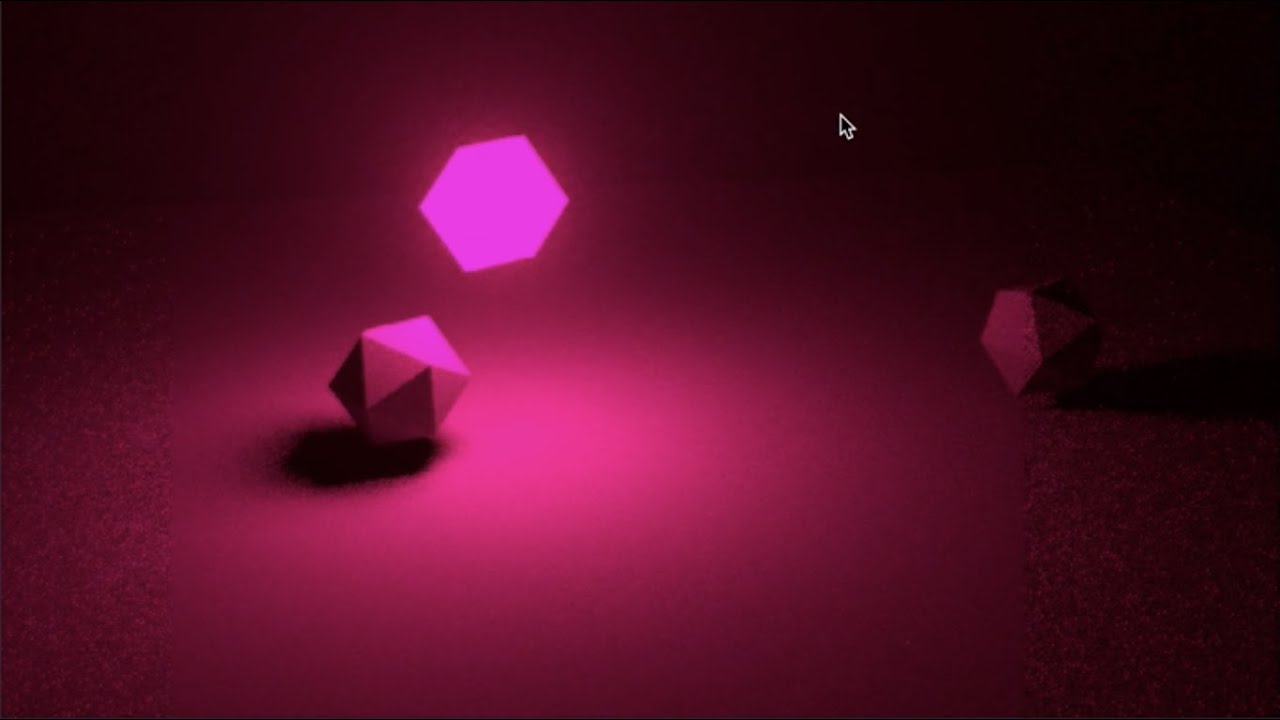 3D Intro: Light Emitting Objects in Maya + Atmoshpere