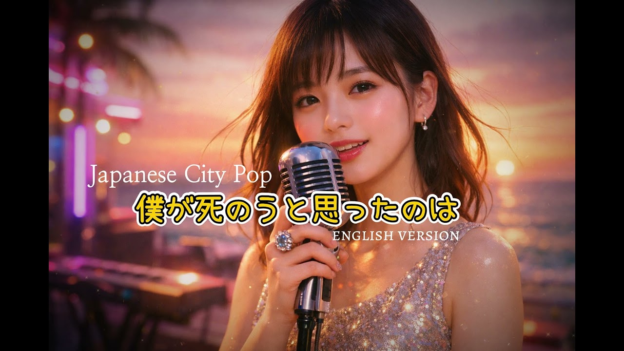 僕が死のうと思ったのは | English Ver. 【Japanese City Pop】 Emotional × Nostalgic × AI Cover #Nakashima Mika