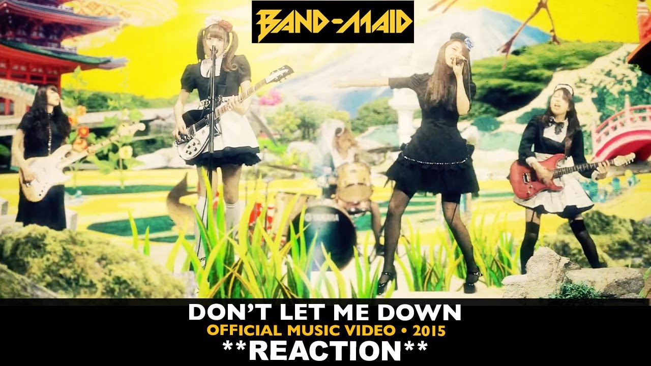 Musicians REACT to Band-Maid: Don't Let Me Down (2015 Official Music Video)