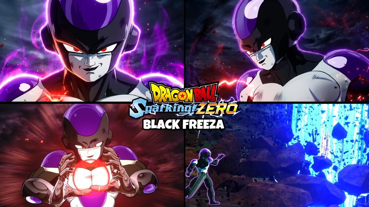 Новая черная трансформация Фризы | Модификации Zero из Dragon Ball Sparking