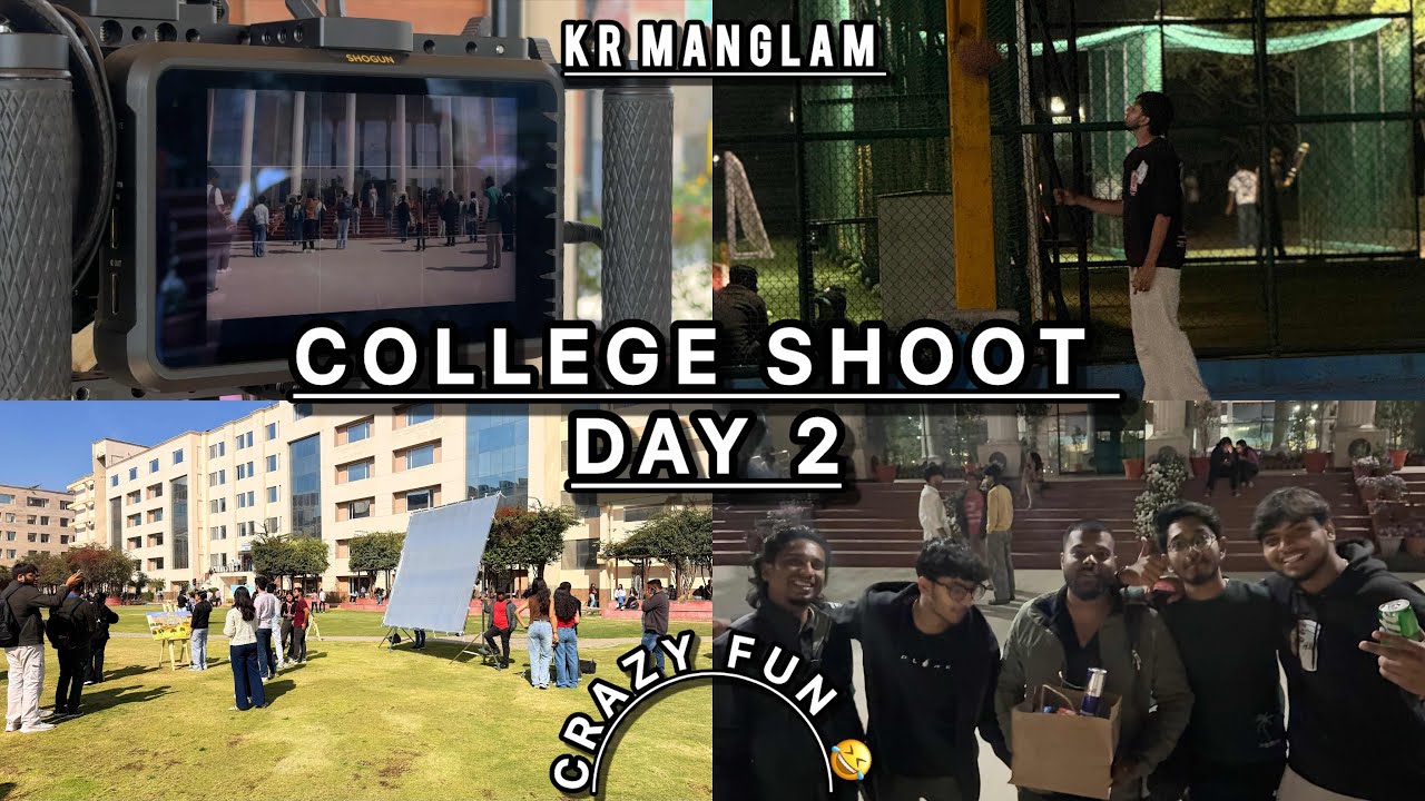 Day 2 of college shoot kr manglam || v shaurya 