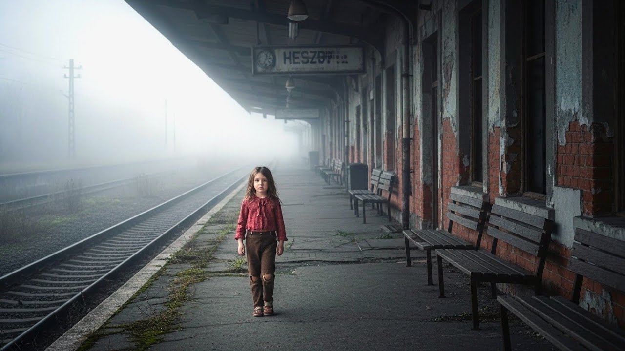 O que a menina órfã ouviu no alto-falante da estação de trem fantasma mudou seu destino