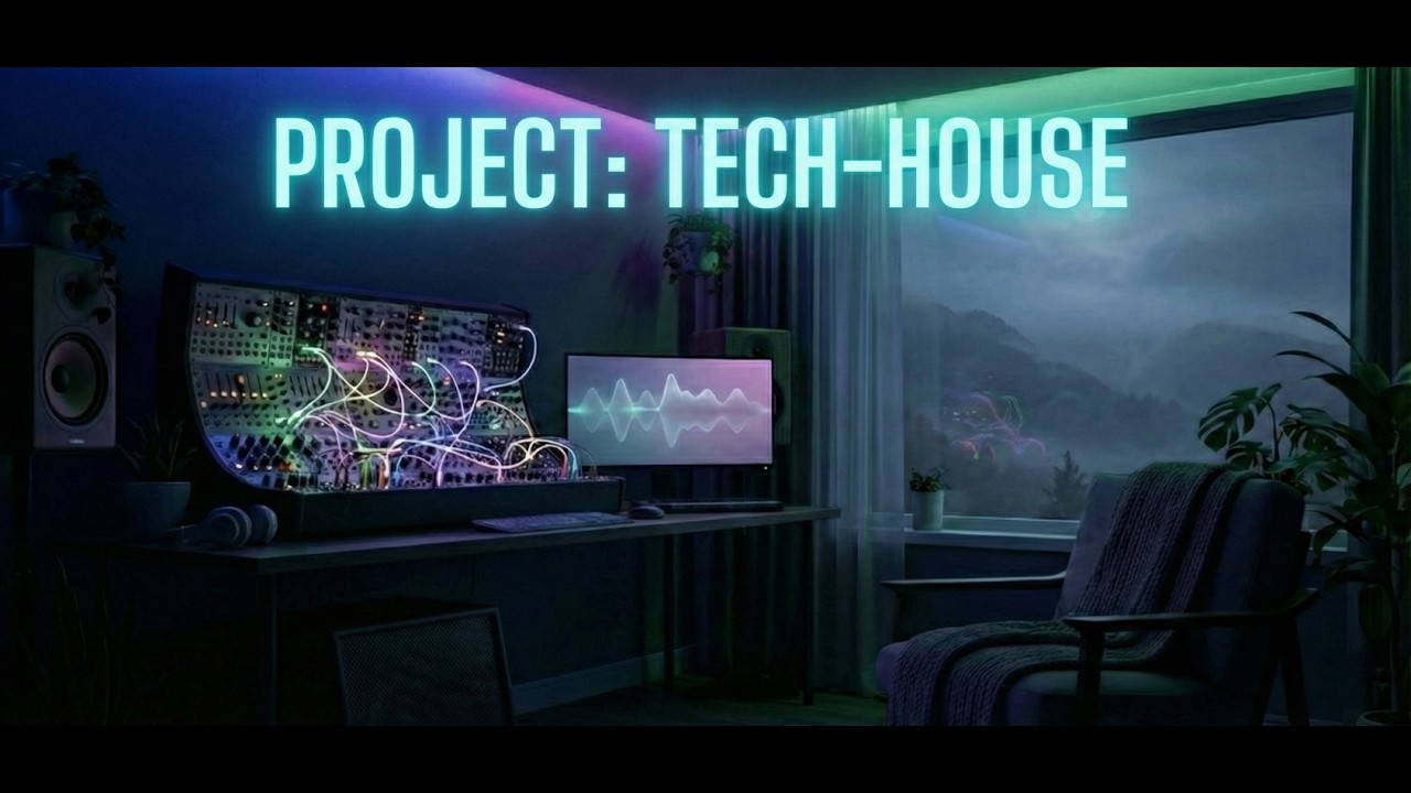 Minimal Tech House -  💾 Deep Rhythmic Bass & Industrial Tech