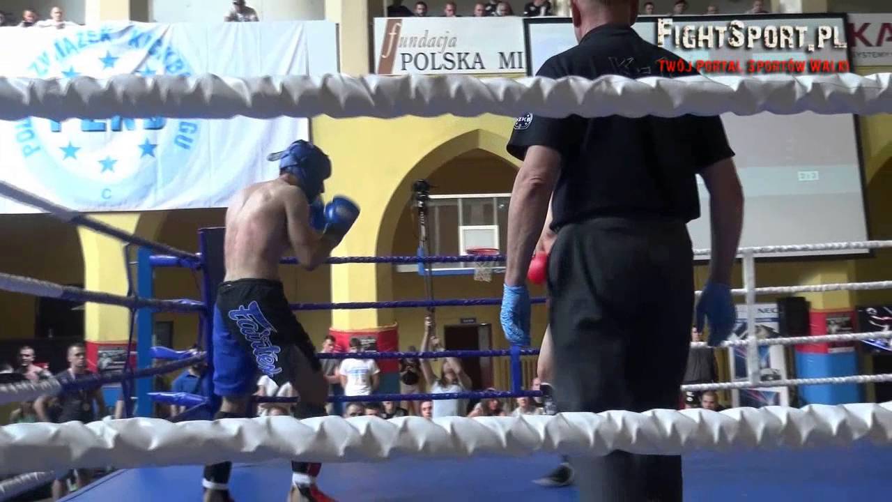 Daniel Kolasiński vs Michał Ronkiewicz w finale Mistrzostw Polski K-1 2016