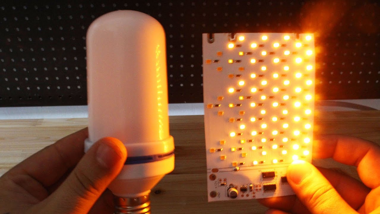 What's inside Flame Light Bulb?