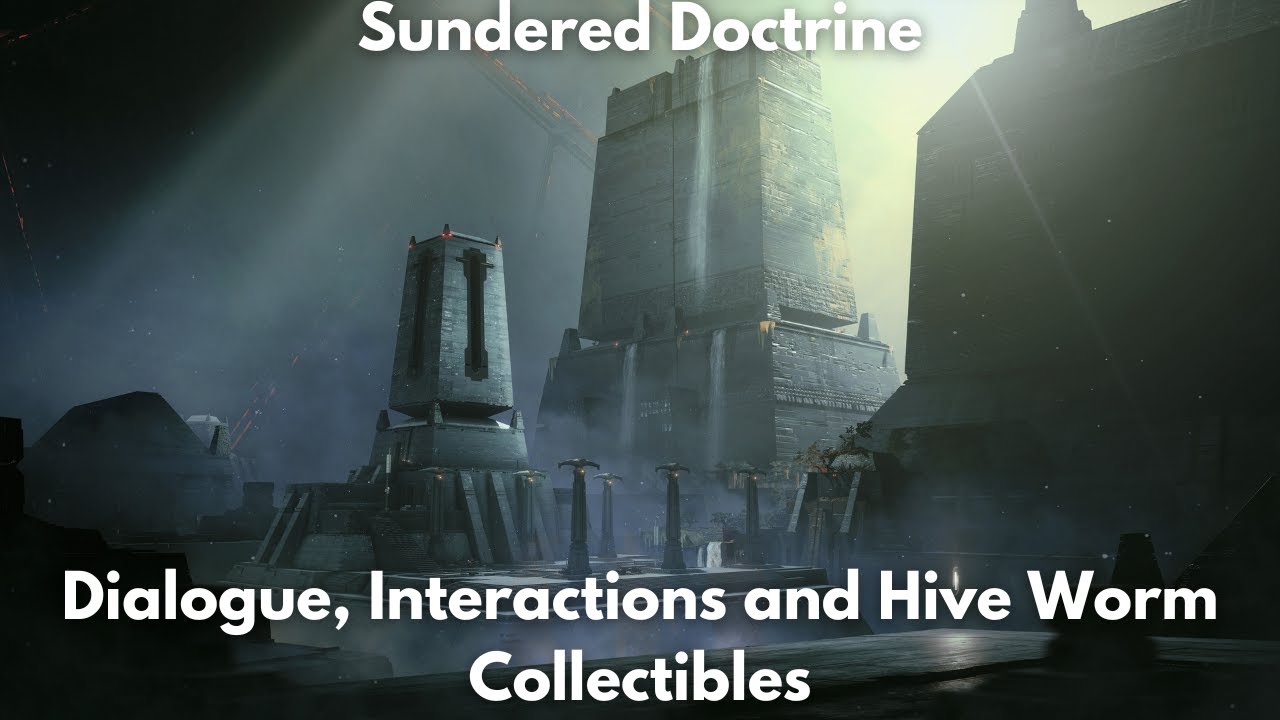 Sundered Doctrine, Dungeon Dialogue, Interactions and Secrets [4K] - Destiny 2, Episode: Heresy
