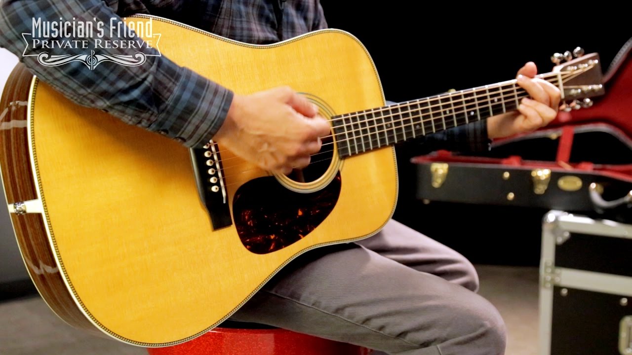 Martin Vintage Series HD-28VE Dreadnought Acoustic-Electric Guitar