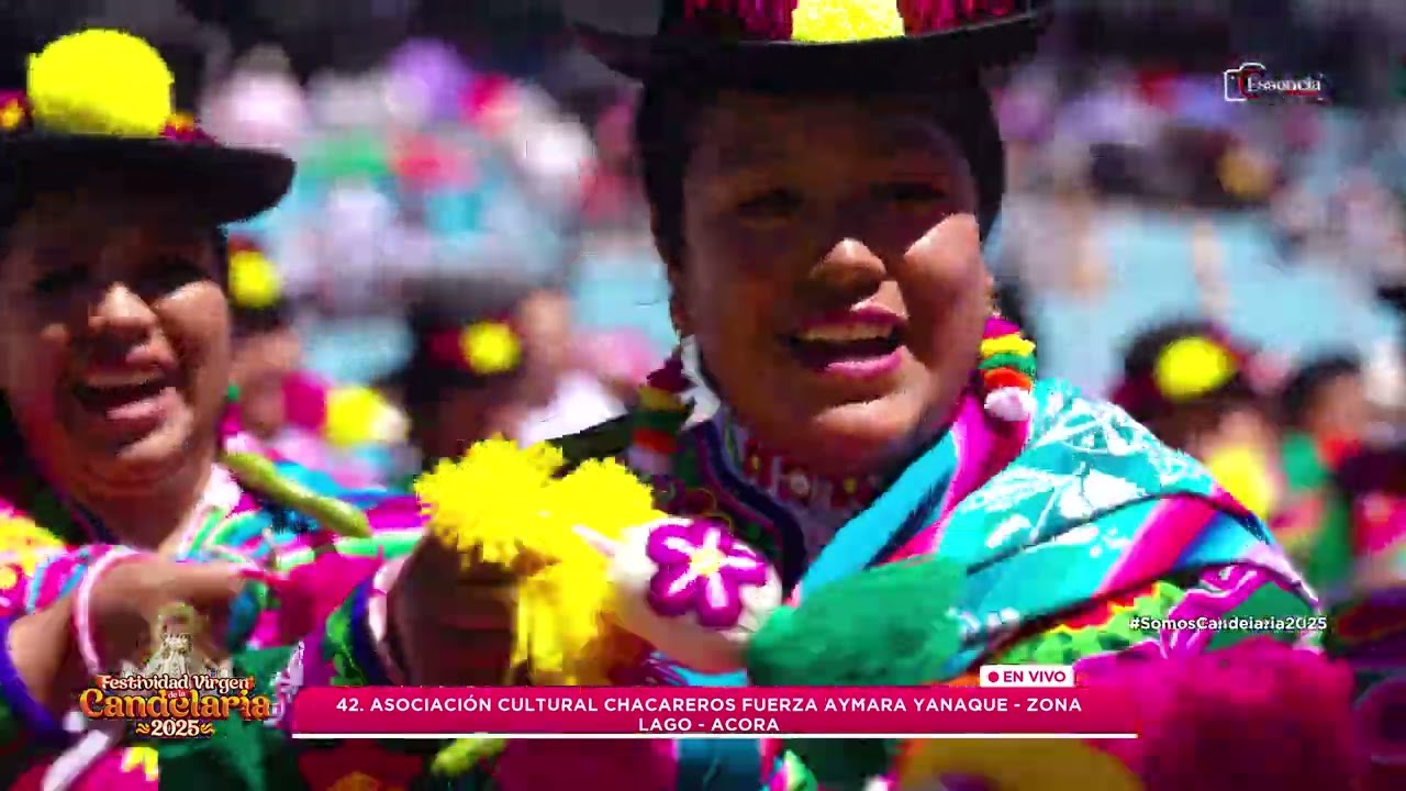 Chacareros Fuerza Aymara Yanaque -Acora - 5to Lugar Concurso Danzas Originarias 2025 - CANDELARIA 4K