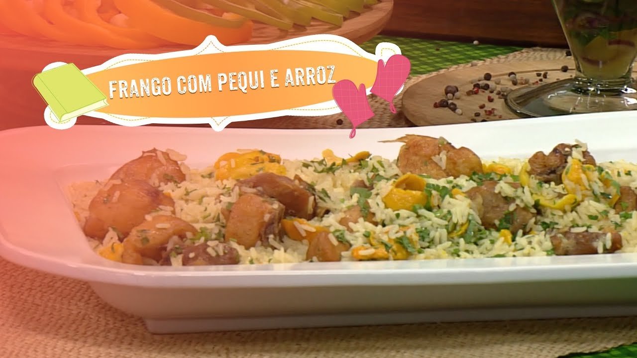 Frango com pequi e arroz por Pe. William Betonio