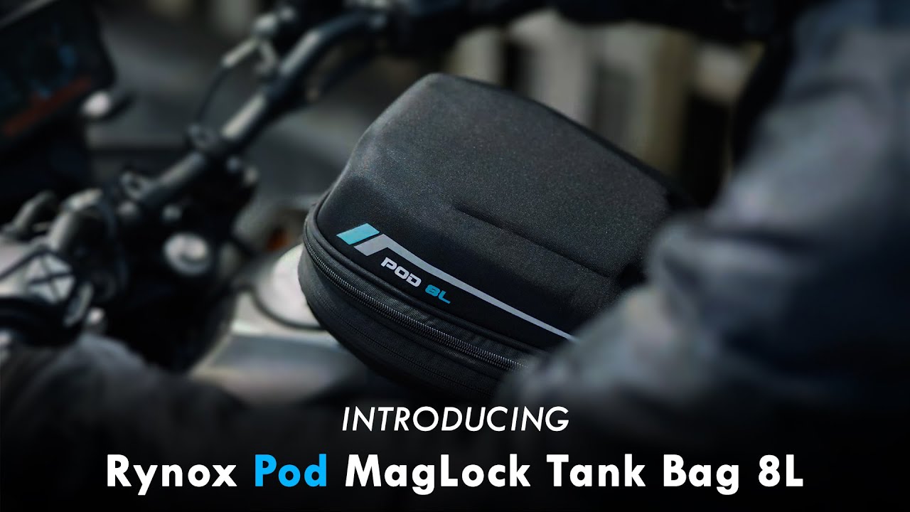 Introducing the Rynox Pod Maglock Tank Bag 8L