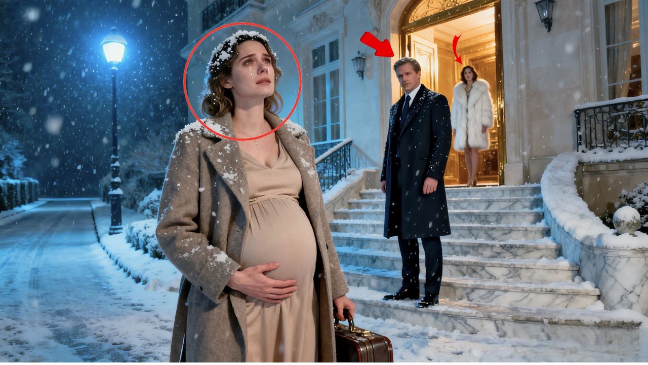 After The Papers Were Signed, He Forced His Pregnant Wife Out In The Snow — Choosing His Mistress