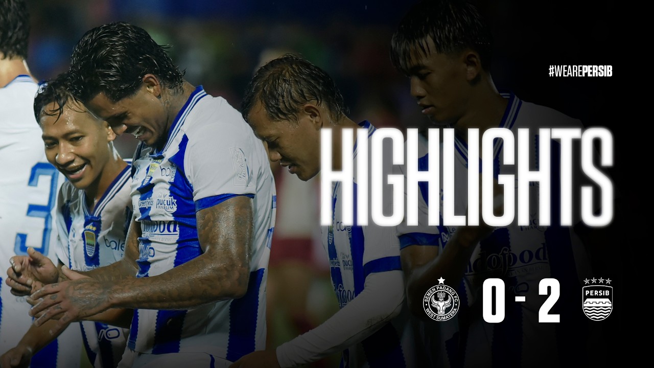 BRACE RAMON BAWA PERSIB MENANG DI PADANG | Match Highlights Semen Padang FC 0-2 PERSIB