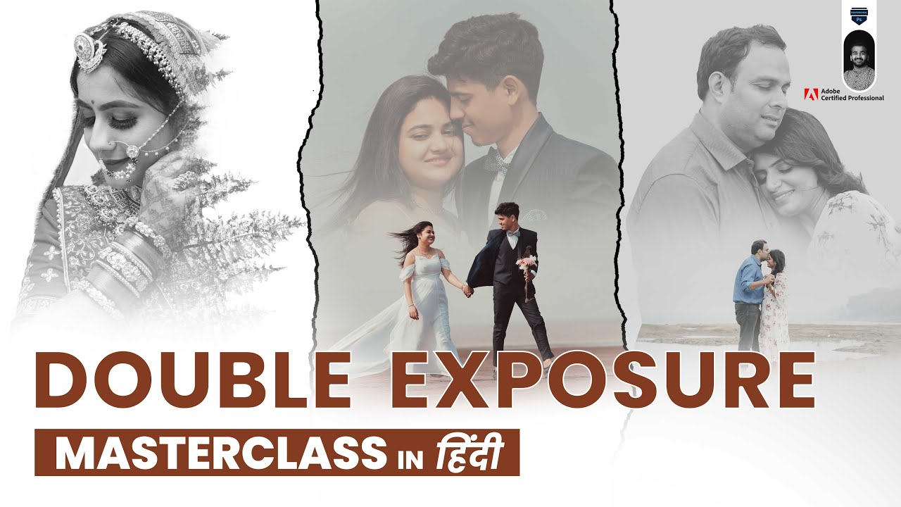 Wedding Double Exposure Effect | Double Exposure Photoshop Masterclass
