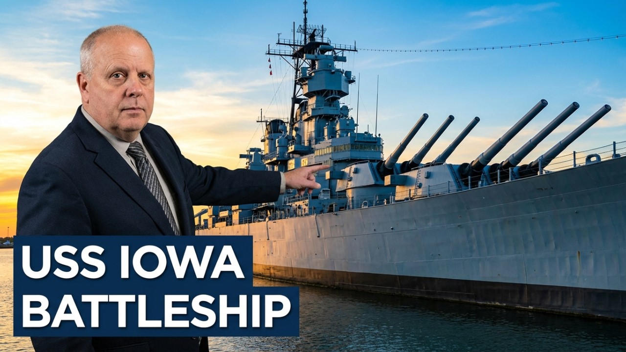 The Battleship USS Iowa Explained | Naval History with Eric Van Fleet