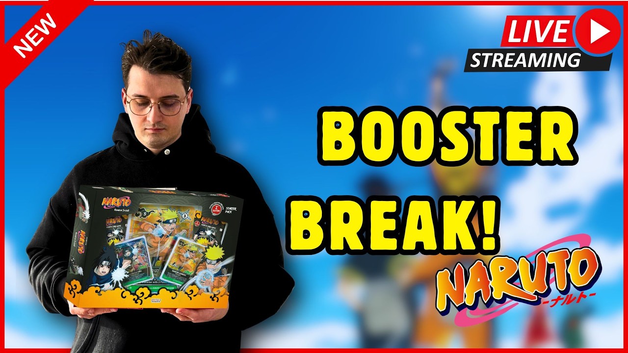 BOOSTER BREAK  - NARUTO TCG / POKEMONY / 100łapek = booster box riftbound!