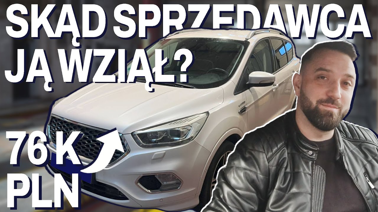 Skąd on ją wziął? - Ford Kuga 2.0 TDCi 180 KM 2017 rok 140000 km 76000 zł