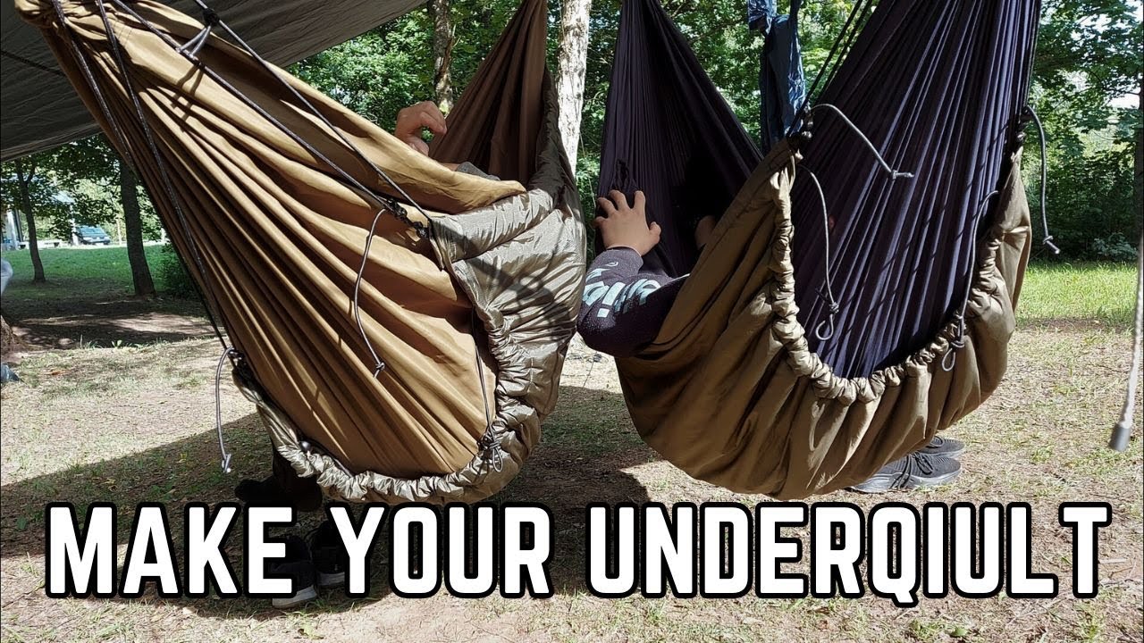 How To Make The Ultimate Underquilt For Your Hammock [VEGAN FRIENDLY]